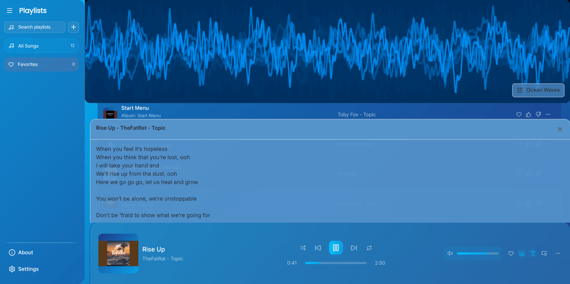 HTMLPlayer screenshot 3